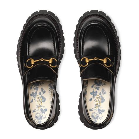 womens gucci damo loafer|Gucci lug loafers for women.